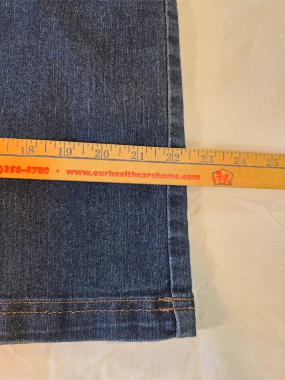 Denim Skort Women's Size 4 Blue - Picture 3 of 7